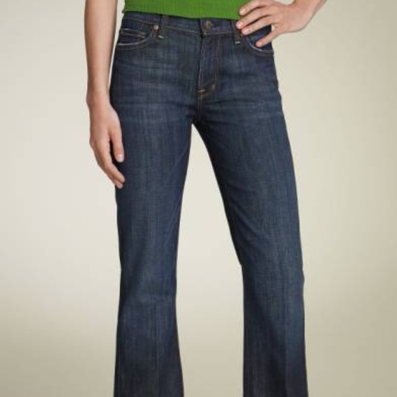 Citizens Of Humanity Denim - Citizens of Humanity women 26 Amber mid‎ rise bootcut stretch jeans denim grunge